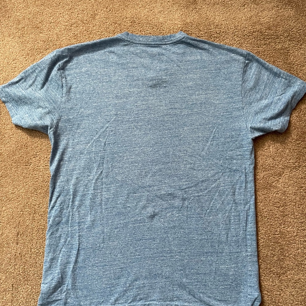 Ralph Lauren Polo Steel Blue Classic Fit V-Neck T Shirt Men’s Size Small - Picture 3 of 5